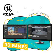 Unreal Engine 4. Игровой движок - КИБЕРшкола программирования для детей, компьютерные курсы для школьников, начинающих и подростков - KIBERone г. Таганрог