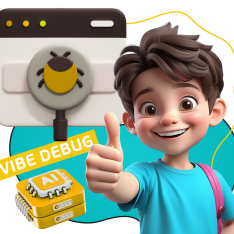 Тестирование & Vibe Debug. Охотники за багами - КИБЕРшкола программирования для детей, компьютерные курсы для школьников, начинающих и подростков - KIBERone г. Таганрог