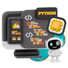 Мой первый сайт с мозгами: Python + AI - КИБЕРшкола программирования для детей, компьютерные курсы для школьников, начинающих и подростков - KIBERone г. Таганрог