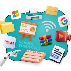 Цифровая база для школьника - КИБЕРшкола программирования для детей, компьютерные курсы для школьников, начинающих и подростков - KIBERone г. Таганрог