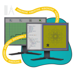 Исполнители чертежник и черепашка - КИБЕРшкола программирования для детей, компьютерные курсы для школьников, начинающих и подростков - KIBERone г. Таганрог