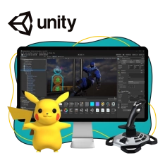 Мир игр на Unity 2D на популярном движке + AI-помощники - КИБЕРшкола программирования для детей, компьютерные курсы для школьников, начинающих и подростков - KIBERone г. Таганрог