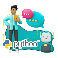 Умный чат-бот на Python на Telegram - КИБЕРшкола программирования для детей, компьютерные курсы для школьников, начинающих и подростков - KIBERone г. Таганрог