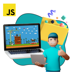 Программирование на JavaScript. Учимся создавать игры! - КИБЕРшкола программирования для детей, компьютерные курсы для школьников, начинающих и подростков - KIBERone г. Таганрог