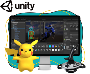 Мир трехмерных игр на Unity 3D - Школа программирования для детей, компьютерные курсы для школьников, начинающих и подростков - KIBERone г. Таганрог