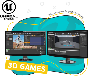 Unreal Engine 4. Игровой движок - Школа программирования для детей, компьютерные курсы для школьников, начинающих и подростков - KIBERone г. Таганрог