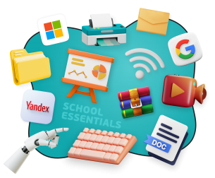 Цифровая база для школьника - КИБЕРшкола программирования для детей, компьютерные курсы для школьников, начинающих и подростков - KIBERone г. Таганрог