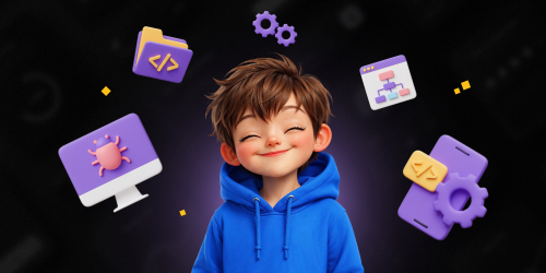 Идеальный сайт с нуля: код, дизайн и AI-помощник - КИБЕРшкола программирования для детей, компьютерные курсы для школьников, начинающих и подростков - KIBERone г. Таганрог